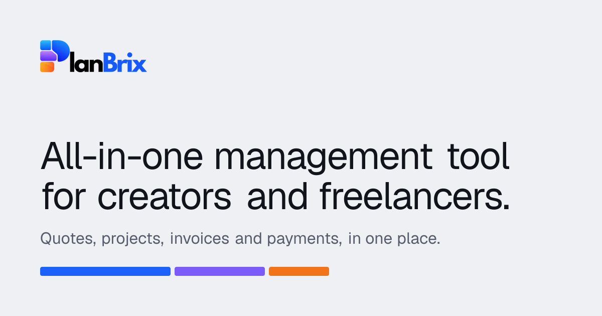I built a tool to manage my freelance business in one place. I'd love some feedback!